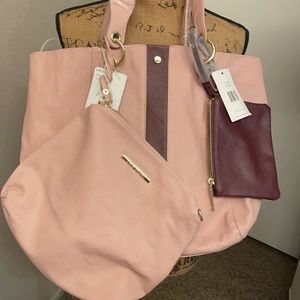 Steve Madden BWILDE bag set tote pouch wristlet